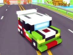 Spil Blocky Highway online