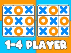 Spil Tic Tac Toe 1-4 Player online