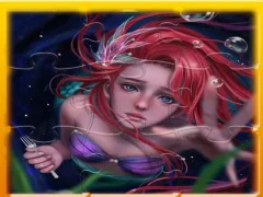 Spil Mermaid Ariel Princess Jigsaw Puzzle online