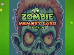 Spil Zombie Memory Card For Kids online