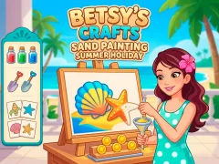 Spil Betsy's Crafts Sand Painting Summer Holiday online