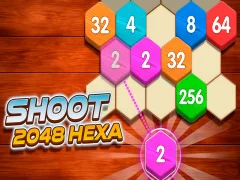 Spil Shoot 2048 Hexa online