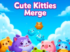 Spil Cute Kitties Merge online