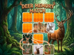 Spil Deer Memory Match online