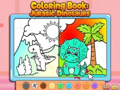 Spil Coloring Book: Jurassic Dinosaurs online