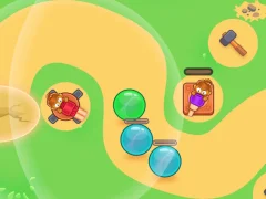 Spil Monkey Bubble Defense online