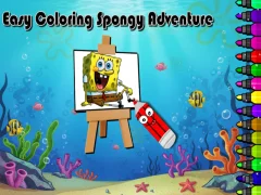 Spil Easy Coloring Spongy Adventure online