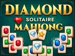 Spil Diamond Solitaire Mahjong online