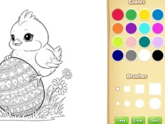 Spil Easter Coloring Book for Kids online