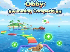 Spil Obby: Swimming competition online