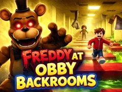 Spil Freddy at Obby Backrooms online