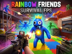 Spil Rainbow Friends Survival FPS online