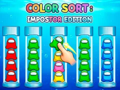Spil Color Sort: Impostor Edition online