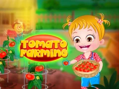 Spil Baby Hazel. Tomato farming online