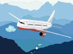 Spil Stickman Escape - Plane and Ship online