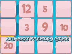 Spil Memory Game With Numbers online