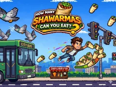 Spil How Many Shawarmas Can You Eat? online