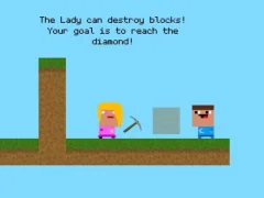 Spil Lady And Nubik Build And Dig online