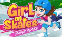 Spil Girl on Skates Paper Blaze online