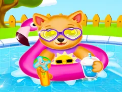 Spil Newborn Puppy Baby Shower online
