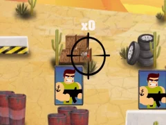 Spil 2D War Friends Shooting online