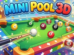 Spil Mini Pool 3D online