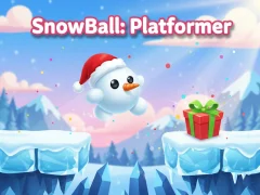 Spil SnowBall: Platformer online