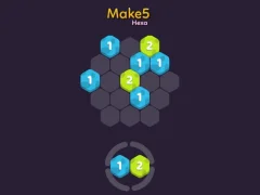 Spil Make 5 Hexa online