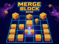 Spil Merge Block 2048 online
