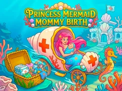 Spil Princess Mermaid Mommy Birth online
