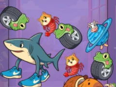 Spil Brainrot Merge Drop Puzzles online