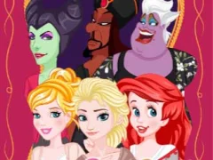 Spil Princess vs Villain Face Swap online