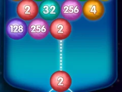 Spil Number Bubble Shooter online