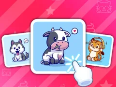 Spil Cute Animal Cards online