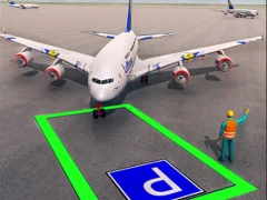 Spil Air Plane Parking 3d online