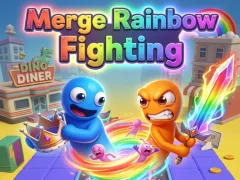 Spil Merge Rainbow Fighting online