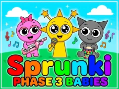 Spil Sprunki baby PHASE 3 online