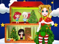 Spil Christmas Puppet Princess House online