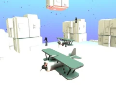 Spil Stickman Airplane online