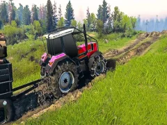 Spil Real Chain Tractor Towing Train Simulator online