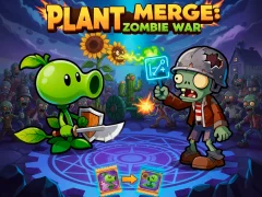 Spil Plant Merge: Zombie War online
