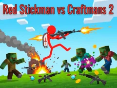 Spil Red Stickman Vs Craftmans 2 online