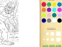 Spil Bigfoot Coloring Book online