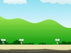 Spil Worm Battle online