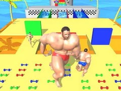 Spil Muscle Race 3D: Smash Running Game online