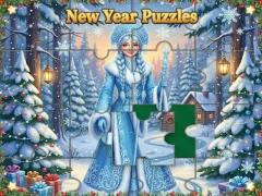 Spil New Year Puzzles online