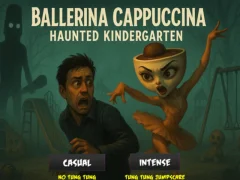 Spil Ballerina Cappuccina Haunted Kindergarten online