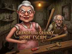 Spil Grandpa And Granny Home Escape online
