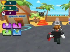 Spil Obby: Dig to the center of the Earth online