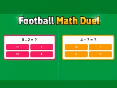 Spil Football Math Duel online